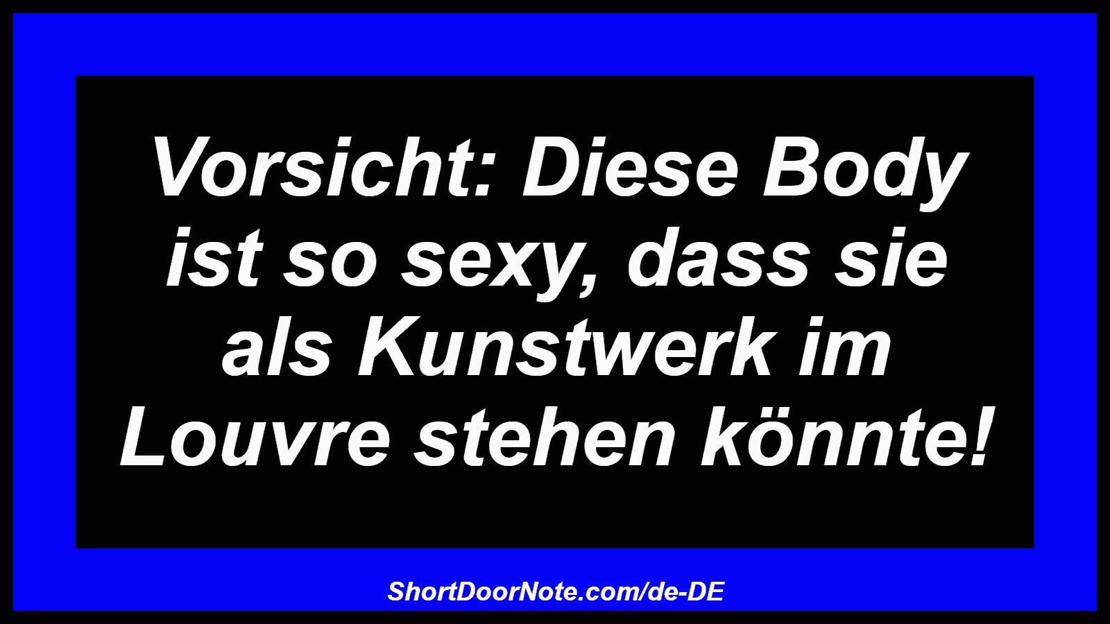 Vorsicht: Diese Body ist so sexy, dass sie als Kunstwerk im Louvre stehen könnte!
