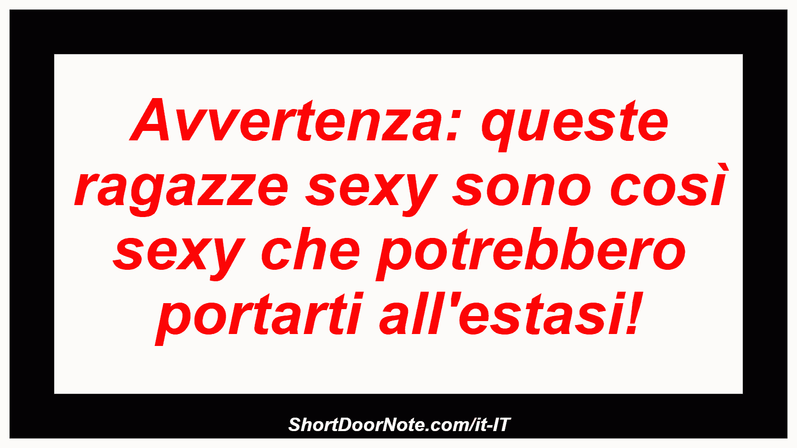Avvertenza: queste ragazze sexy sono così sexy che potrebbero portarti all'estasi!
